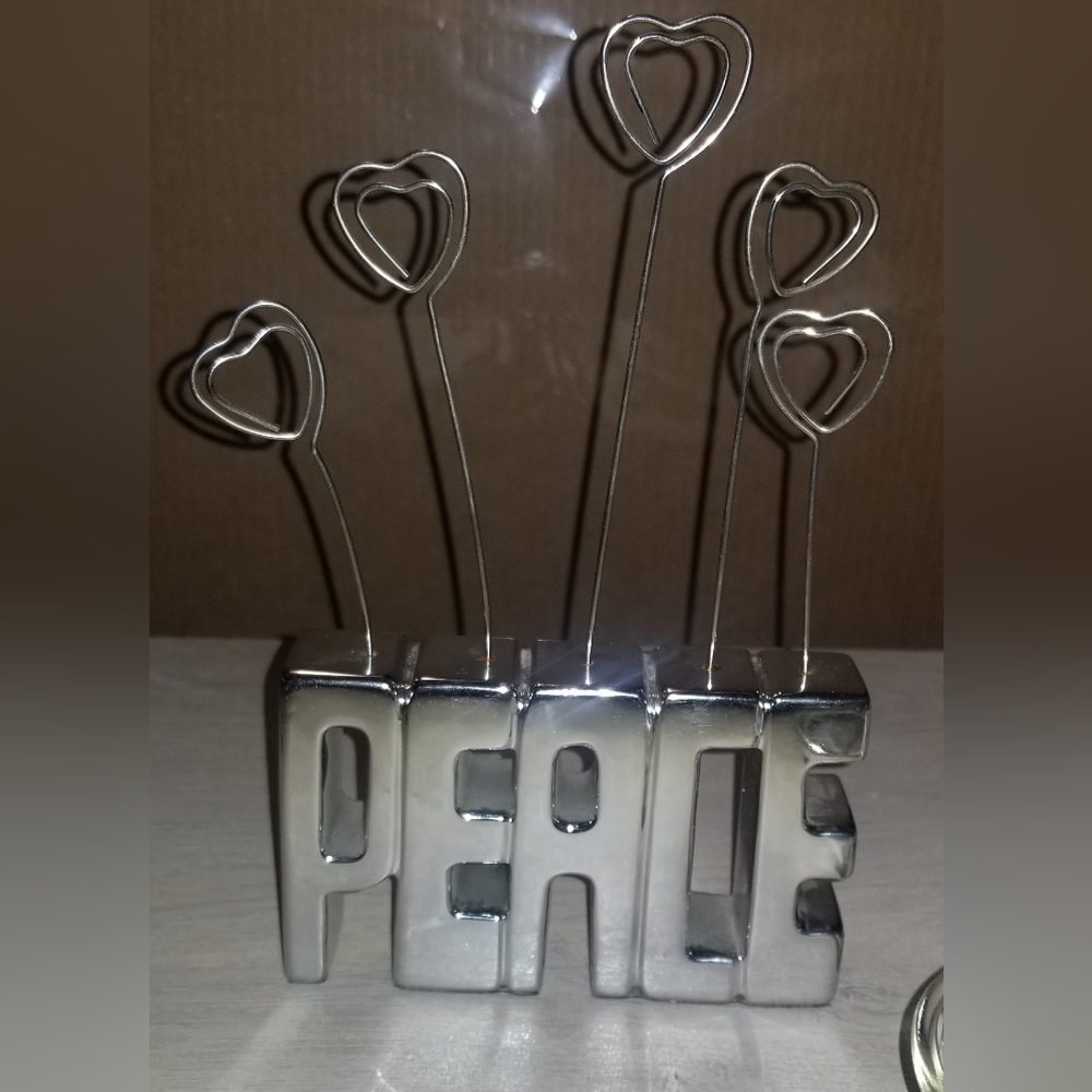 Peace Photo Holder